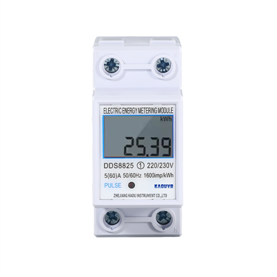 Single Phase 2P Digital Din Rail Meter